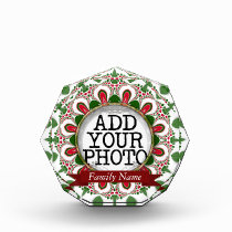 Christmas Lights Custom Photo Acrylic Keepsake Acrylic Award