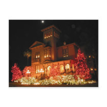 Christmas Lights House Postcards