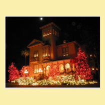 Christmas Lights House postcards