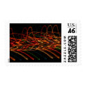 Christmas Lights in Motion Postage postage