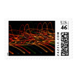 Christmas Lights in Motion Postage postage