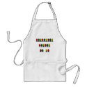 Christmas Lights Me Up aprons