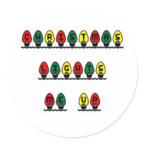 Christmas Lights Me Up stickers by lifeisahighway Christmas Lights Me Up stickers