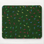 Christmas Lights Mousepad mousepad