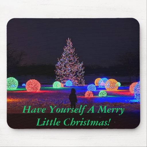 Christmas Lights Mousepad