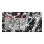 Christmas Lights Personalized Photo Card