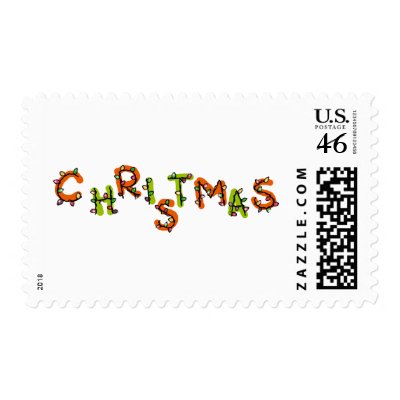 Christmas lights postage