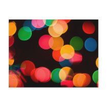 Christmas Lights Post Card