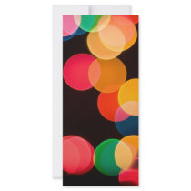 Christmas Lights Custom Rack Cards