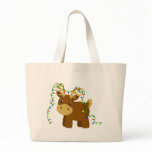 Christmas Lights Reindeer bags