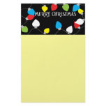 Christmas Lights Stationery