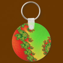 Christmas Lines Keychain