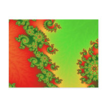 Christmas Lines Postcard by JamesOakley Christmas Lines Postcard
