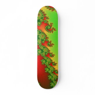 Christmas Lines Skateboard skateboard