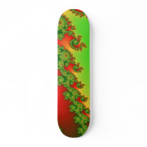 Christmas Lines Skateboard