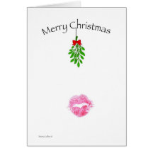 Christmas Lips Cards