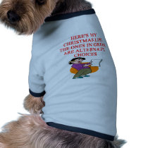 christmas list joke pet clothing