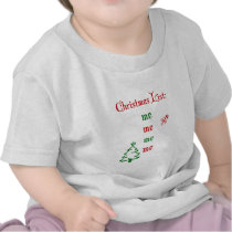 Christmas List t-shirts
