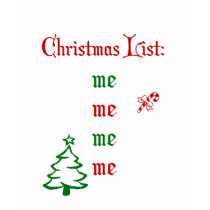 Christmas List t-shirts by kac5103510 Christmas List t-shirts