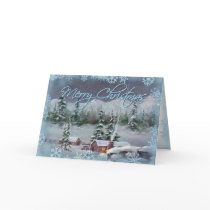 CHRISTMAS LOG CABIN by SHARON SHARPE cards by sharonsharpe CHRISTMAS LOG CABIN by SHARON SHARPE cards