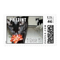 Christmas lolcat postage