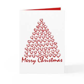 Christmas Love Tree card