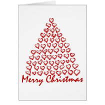 Christmas Love Tree Cards at Zazzle