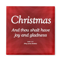 Christmas Luke 1-14 magnets