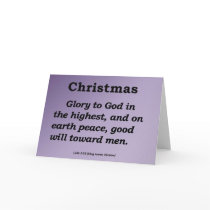 Christmas Luke 2-14 cards by inspiredbygenius Christmas Luke 2-14 cards