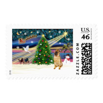 Christmas Magic Chinese Shar Pei (fawn) Stamp