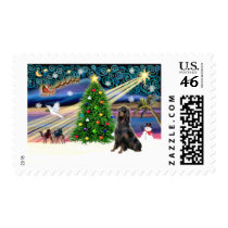 Christmas Magic Gordon Setter Postage