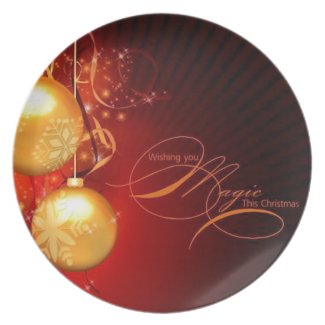 Christmas Magic Party Plates