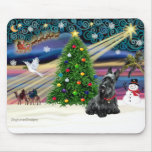 Christmas Magic Scottish Terrier 2B Mouse Mat