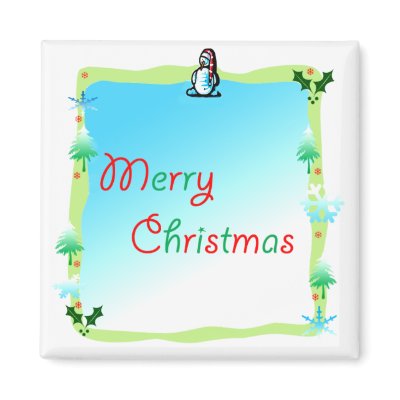 Christmas magnets
