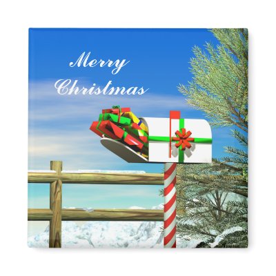 Christmas Mail magnets