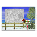 Christmas Mail (photo frame) Greeting Cards