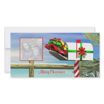 Christmas Mail Personalized Photo Card
