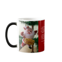 Christmas Make A Wish Santa Mug