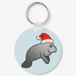 Christmas Manatee Santa