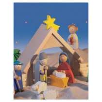 Christmas Manger Scene letterhead by awesometees Christmas Manger Scene letterhead