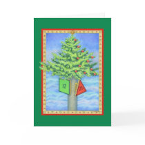 Christmas Marker Greeting Card