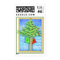 Christmas Marker postage