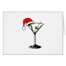 postcard - Christmas Martini