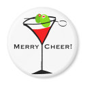 Christmas Martini magnet