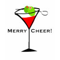 Christmas Martini T-shirt shirt