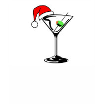 Christmas Martini t-shirts