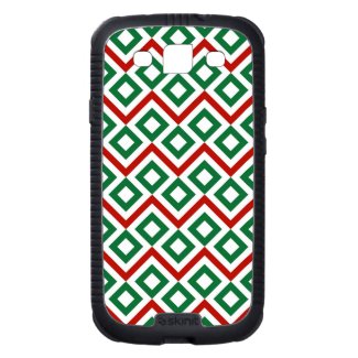 Christmas Meander Samsung Galaxy S3 Cases