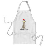 Christmas meerkat aprons