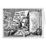 Christmas Mice and Cookies Greeting Cards