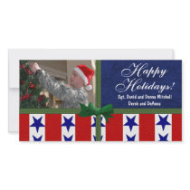 "Christmas Military 2" photo cards